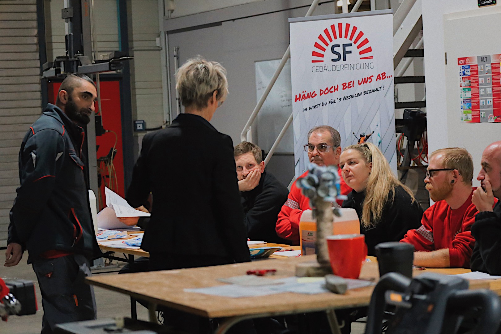 Schulung Gebäudereinigung – theoretische Einführung