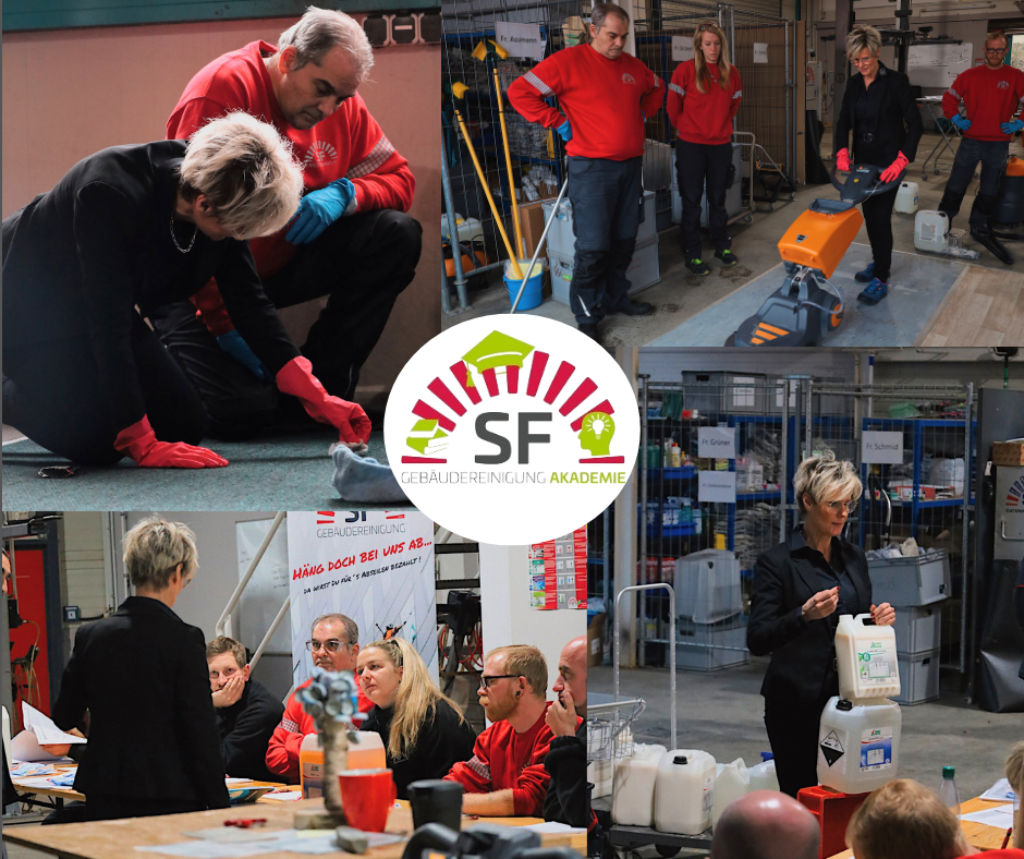 Gruppenfoto erfolgreicher Teilnehmer einer Weiterbildung in der SF Akademie